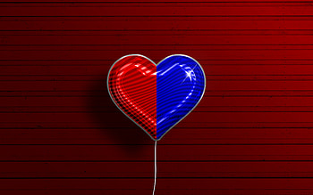 I Love Cagnes-sur-Mer, , realistic balloons, red wooden background, Day of Cagnes-sur-Mer, french cities, flag of Cagnes-sur-Mer, France, balloon with flag, Cagnes-sur-Mer flag, Cagnes-sur-Mer HD wallpaper