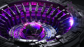Core, purple, dark, Abstract, 3D, abstract purple HD wallpaper