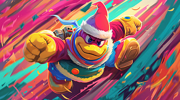 King Dedede Fan Art - Vibrant, King Dedede, fan art HD wallpaper