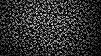 Black Rose Pattern HD wallpaper