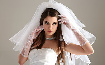 Bride, weeding-couple, bride, love HD wallpaper