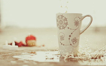 Glare, Miscellanea, Miscellaneous, Cup, Splash, Mood, Drink, Beverage, Greased, Smeared HD wallpaper