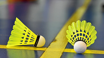 Shuttlecocks, Badminton HD wallpaper