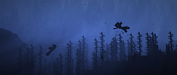 Drowned Shaders 2, Minecraft, Shaders, water, underwater, blue HD wallpaper