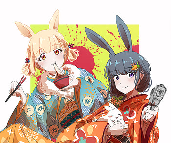 Chisato Nishikigi & Takina Inoue, Takina Inoue, Chisato Nishikigi, Anime, Lycoris Recoil HD wallpaper