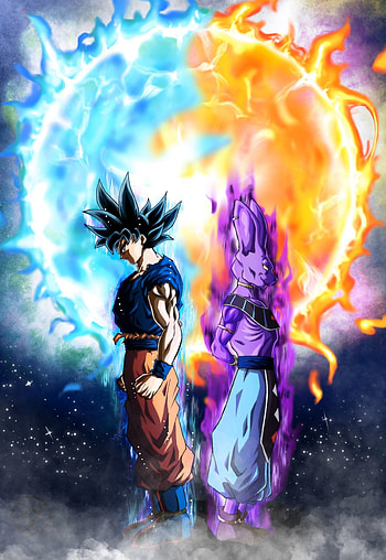 Goku & Beerus. Anime dragon ball super, Dragon ball super goku, Dragon ball super manga, Goku Fighting Beerus HD phone wallpaper