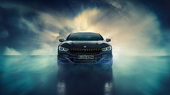 BMW Individual M850i Xdrive, night sky, 2019 HD wallpaper