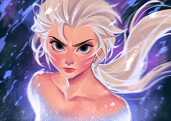 Frozen 2 Elsa Art, frozen-2, movies, 2019-movies, disney, deviantart, artist, artwork, digital-art HD wallpaper