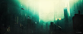 Sci Fi, city, sci fi city HD wallpaper
