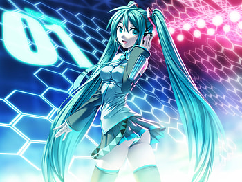 Hatsune Miku, anime, vocaloids HD wallpaper