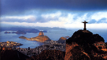 Brazil , High resolution visuals, Exotic landscapes, Vibrant colors HD wallpaper