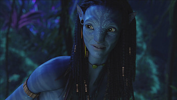 Neytiri, Life size bust HD wallpaper