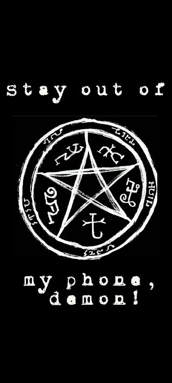 Supernatural, demon, crowley, winchester HD phone wallpaper