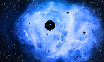Planets, Universe, Clouds, Nebula, Galaxy HD wallpaper