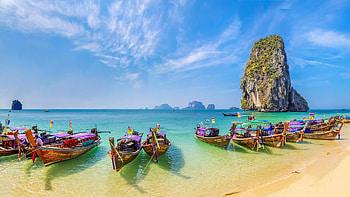 Andaman Sea jewel, Phuket's allure, Rainforested island, Tropical beauty HD wallpaper