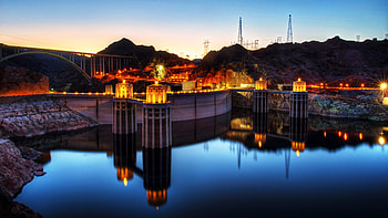 Hoover Dam HD wallpaper