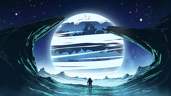 Astronaut Finding The Brightest Star , astronaut, artist, artwork, digital-art, deviantart HD wallpaper