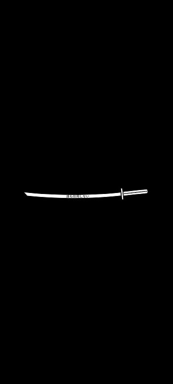 Don't trust anyone, japanese, katana, black, dark, logo, donttrustanyone HD phone wallpaper
