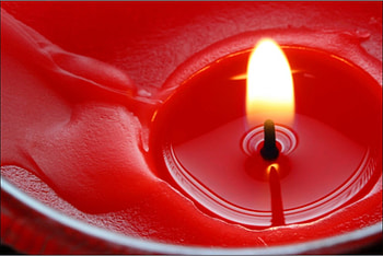 red candle, vax, color, candle, light, red, flame, nice HD wallpaper