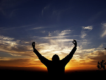 Reach for the Sky, sky, motivational, reach, sunrise HD wallpaper