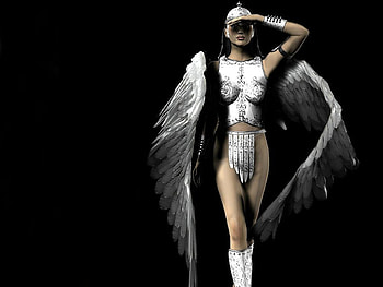 Where's That Jerry46, looking, wings, angel, jerry46 HD wallpaper