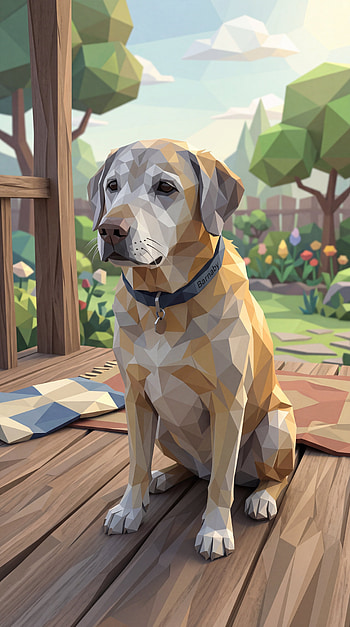 Porchside Sage: Elder Dog , Labrador Retriever, Pet HD phone wallpaper