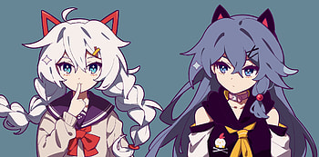 Honkai Impact 3Rd, Kiana Kaslana, Fu Hua, Video Game HD wallpaper