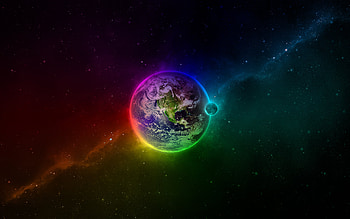 Landscape, Planets, Universe HD wallpaper