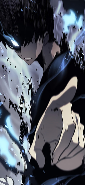 Sung Jin-Woo’s Dark Power - Solo Leveling Anime, Sung Jin-Woo, Anime, Solo Leveling HD phone wallpaper