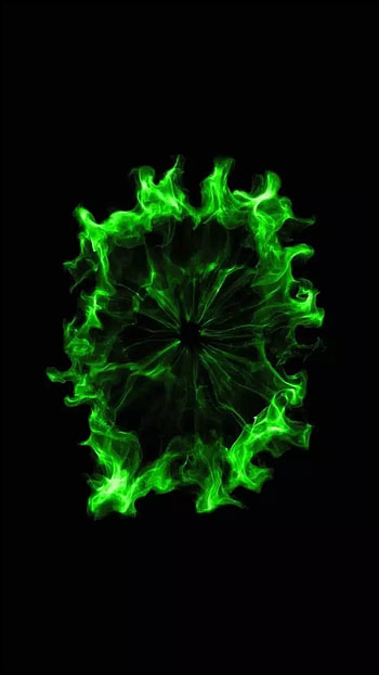 Black And Green, Smoke HD phone wallpaper