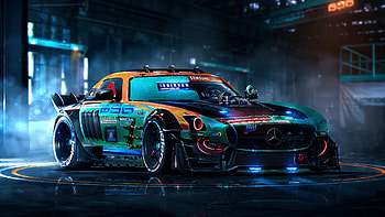 Mercedes Customized GTR HD wallpaper