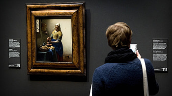 Rijksmuseum, Vermeer exhibition, Amsterdam, Art show HD wallpaper
