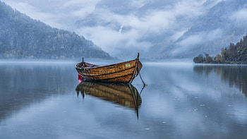 boat, landscape HD wallpaper