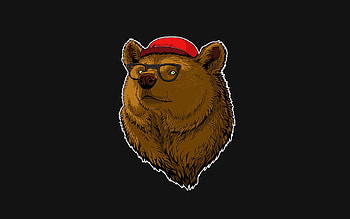 Animals, Background, Bears HD wallpaper