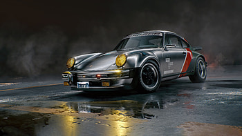 Cyberpunk 2077 Johnny Silverhands Porsche 911, cyberpunk-2077, 2021-games, games, porsche-911, porsche, artstation HD wallpaper