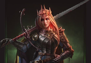 fantasy, woman warrior HD wallpaper