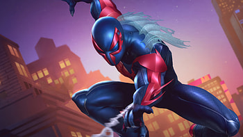 Spiderma 2099 Contest Of Champions, spiderman-2099, marvel-contest-of-champions, games, marvel HD wallpaper