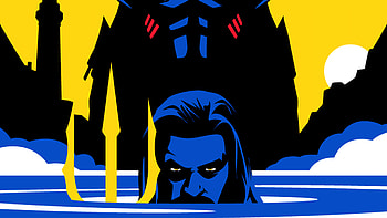 Aquaman Dc Fandome Minimal Poster , aquaman, superheroes, artist, artwork, digital-art, minimalism, minimalist HD wallpaper