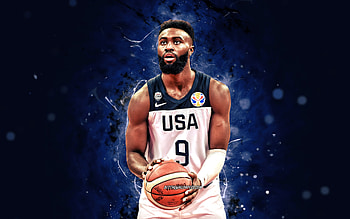 Jaylen Brown, USA, basketball, united states HD wallpaper