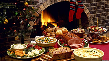 Holidays, Food, New Year, Christmas, Xmas HD wallpaper