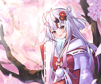 Nakiri Ayame, hololive, Nakiri Ayame, Anime, Virtual Youtuber HD wallpaper