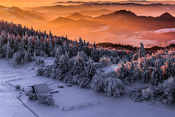 A beautiful landscape, Witer, Landscape, Nature, Snow HD wallpaper