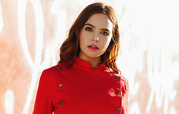 Actress, Bailee Madison, beautiful, red dress HD wallpaper