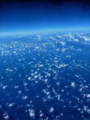 Nature, Clouds, Horizon, Height, Atmosphere, Above The Clouds, Troposphere HD phone wallpaper