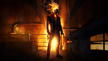 Redemption Of Ghost Rider, ghost-rider, superheroes, artwork, digital-art HD wallpaper
