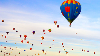 Hot Air Ballons, air-balloon, nature, colorful HD wallpaper