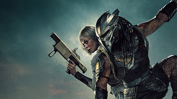 Predator: Badlands — Standoff, Predator: Badlands HD wallpaper