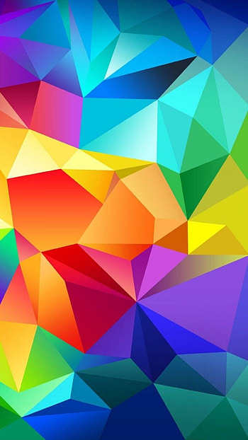 Geometric Abstract, Popular shapes, Abstract , Creative backgrounds HD phone wallpaper