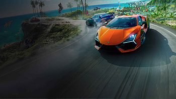 Lamborghini — Coastal Supercar Drift, car, Lamborghini HD wallpaper