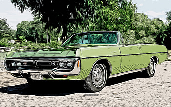 Dodge Polara, 1970, , vector art, Dodge Polara drawing, creative art, Dodge Polara art, vector drawing, abstract cars, car drawings, retro cars HD wallpaper